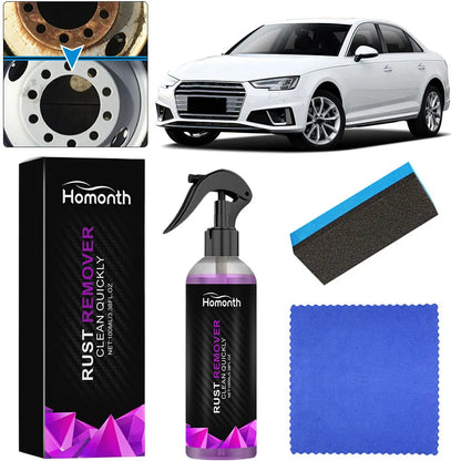 100ml Car Rust Inhibitor & Remover Spray – Paint Rust Removal for Wheels & Accessories